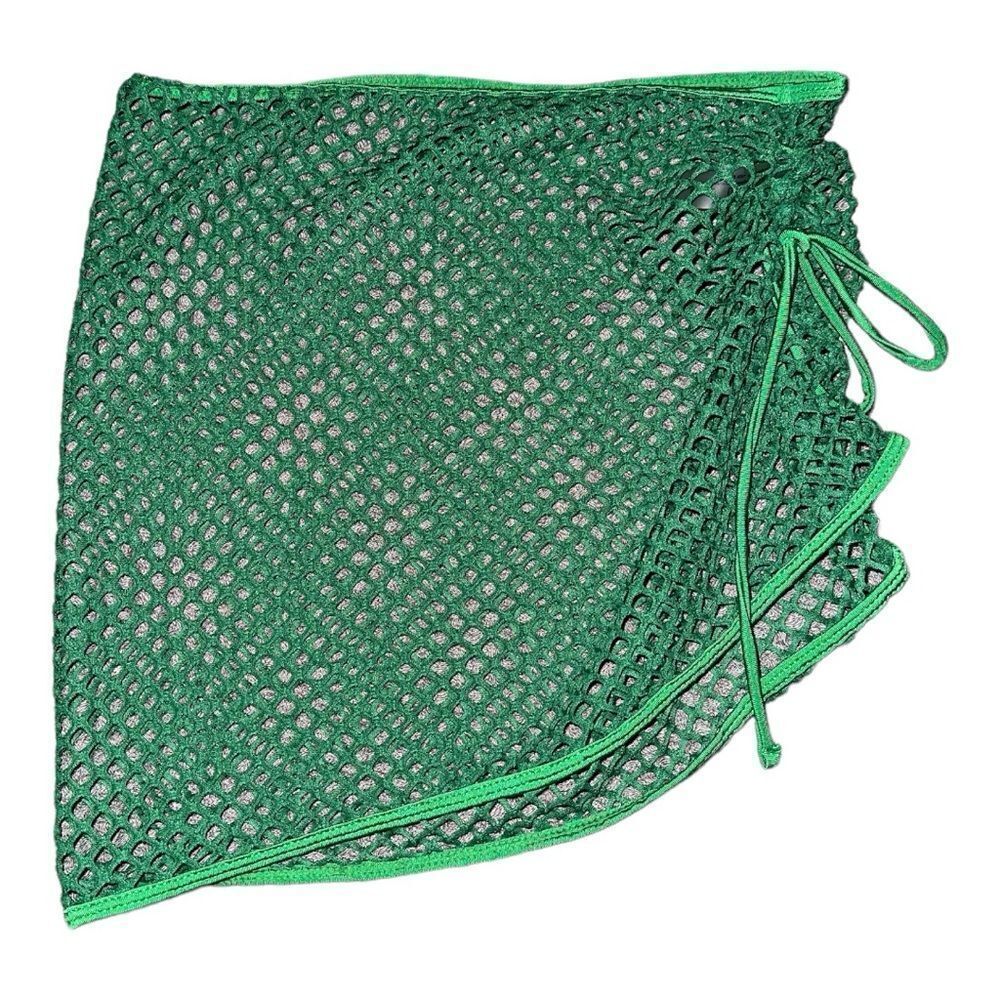 SHEIN Fish Net Swim Cover Up Skirt Woman’s Size S